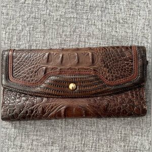 Crocodile Brahmin Wallet